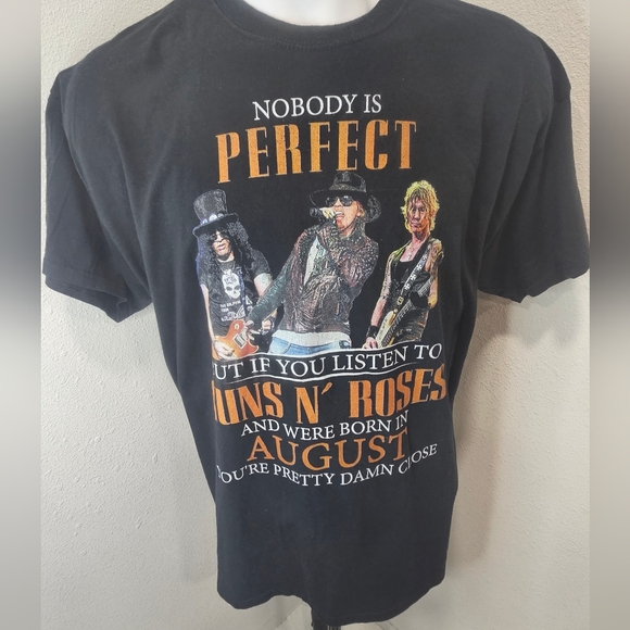 Guns & Roses graphic men's t-shirt XL - Picture 1 of 7
